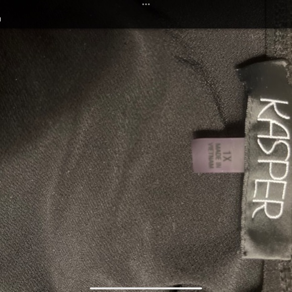 Black duster ,faux suede, jersey knit - Picture 5 of 5